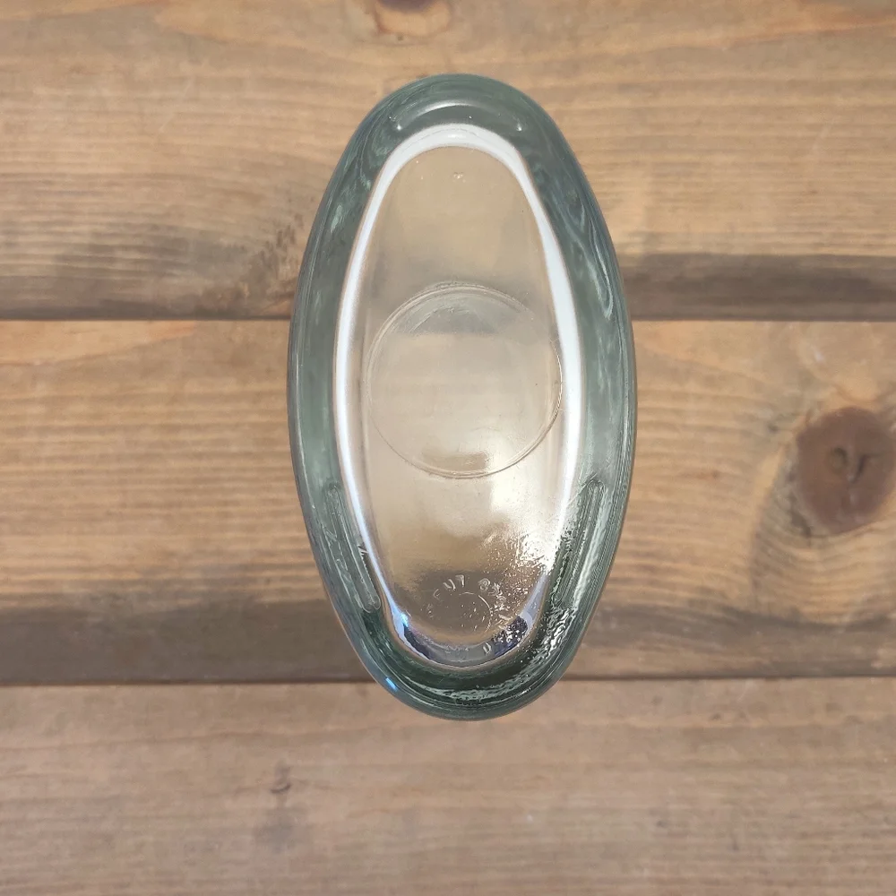 "Paris" Glass Oval Vase - Picture 8 of 8